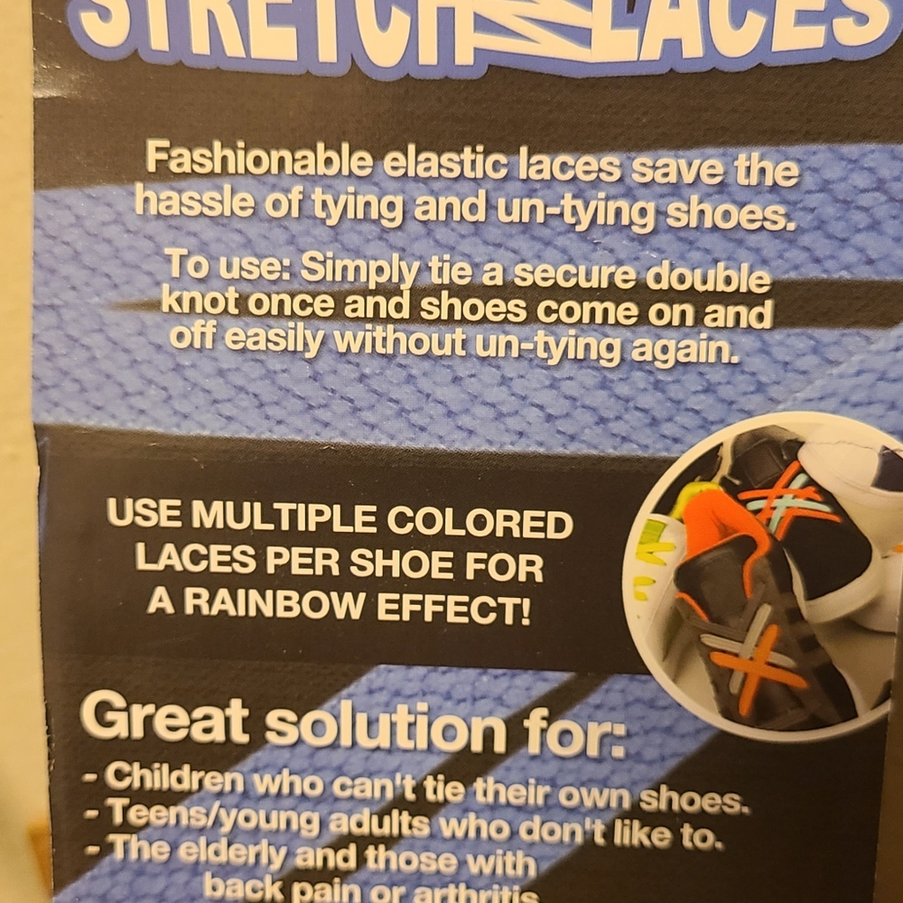 Stretch Shoe laces for everyone